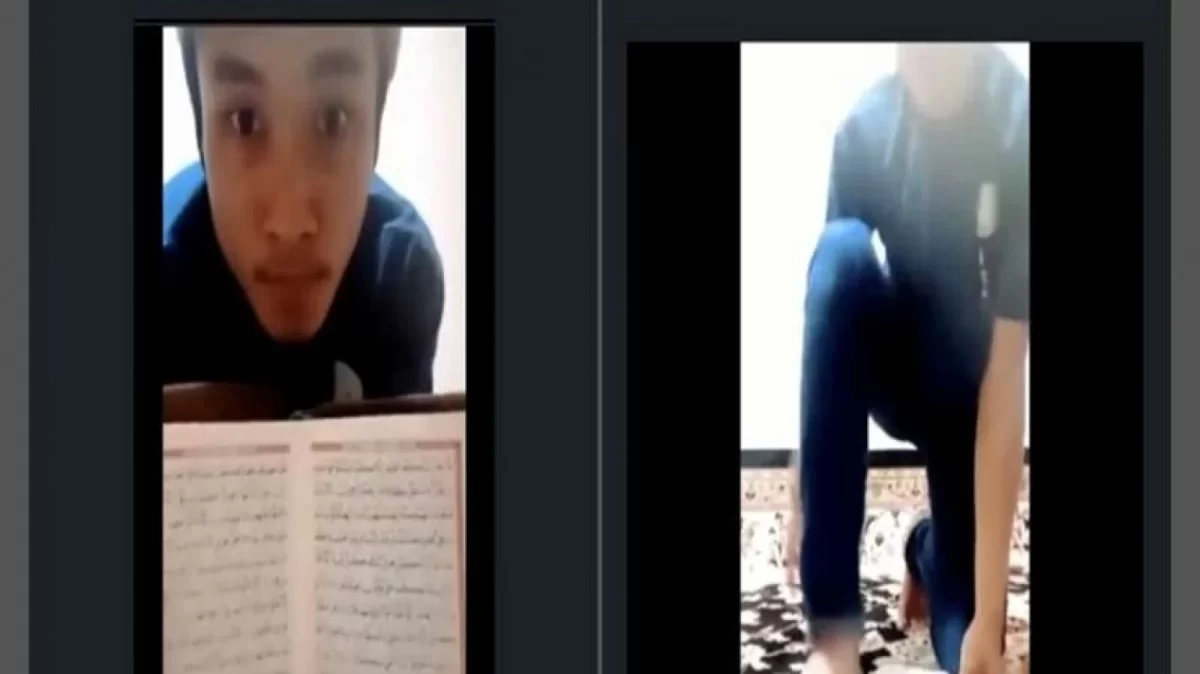 Pengakuan Pria Viral Injak Al-Qur'an: Maaf Saya Kurang Iman