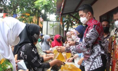 Operasi Pasar Murah Minyak Goreng, Wali Kota Samarinda Ikut Jualan