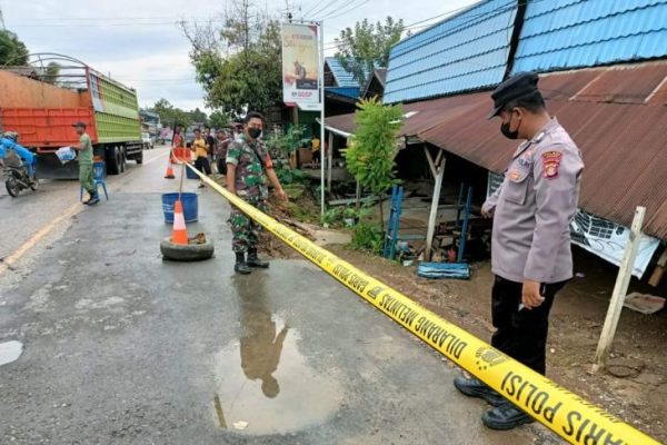 Curah Hujan Tinggi, Jalan Poros dan Delapan Rumah Longsor di Long Ikis Paser