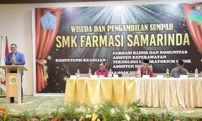 Hadiri Wisuda SMK Farmasi, Faisal Ingatkan Soal Profesionalisme Profesi