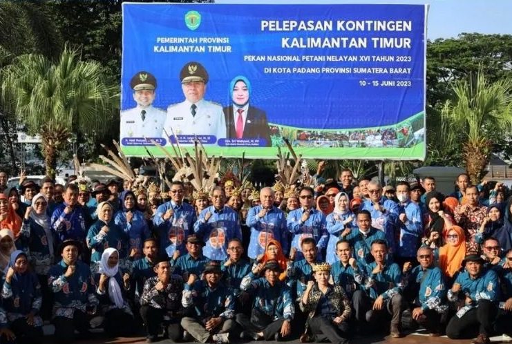 Lepas Kontingen Penas Petani Nelayan, Gubernur Minta Informasikan IKN di Kaltim