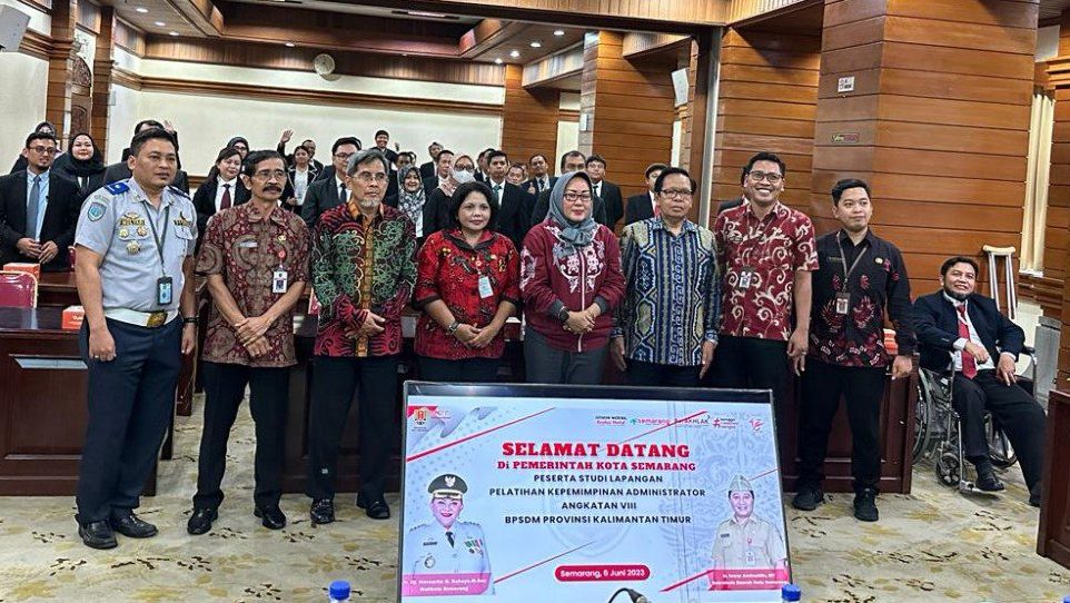 Peserta PKA Kaltim Menimba Ilmu Ke Pemkot Semarang