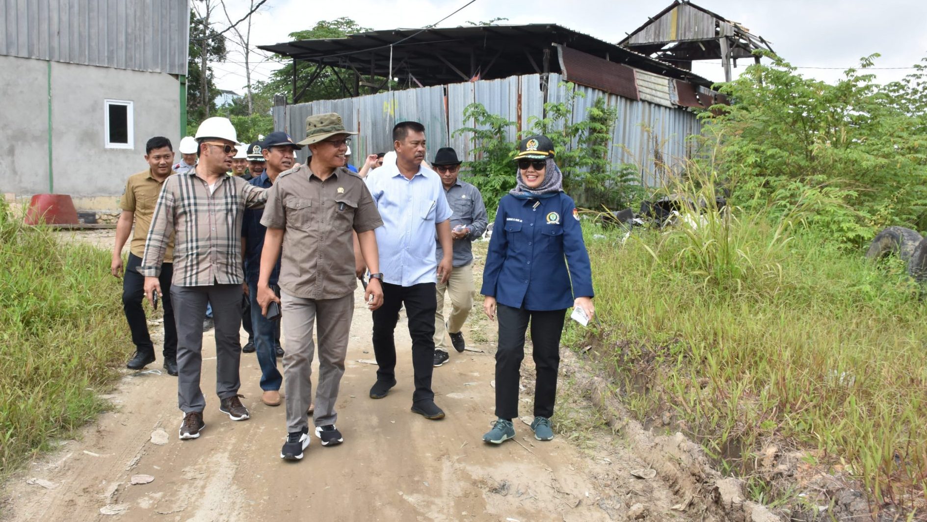 Monitoring Proyek Drainase Depsos Atas Balikpapan, Ketua DPRD Kaltim Hamas Sebut Sesuai Progres