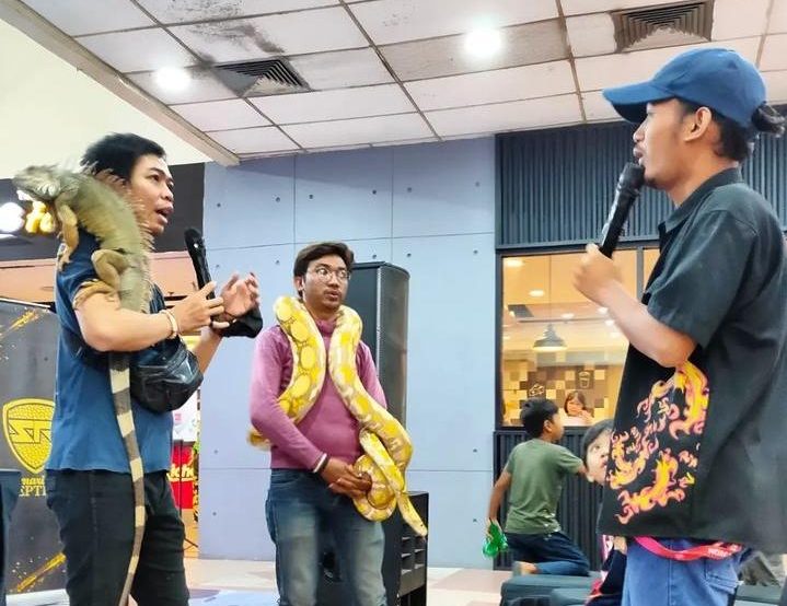 Mengenal Komunitas Samarinda Reptil: Hapus Stigma Menjijikkan dan Menakutkan