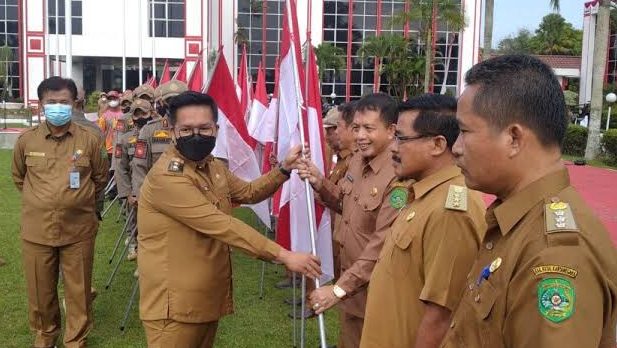 Gerakan 10 Juta Bendera Merah Putih, Wabup Kukar Ajak Warga Ramaikan Pernak Pernik Kemerdekaan