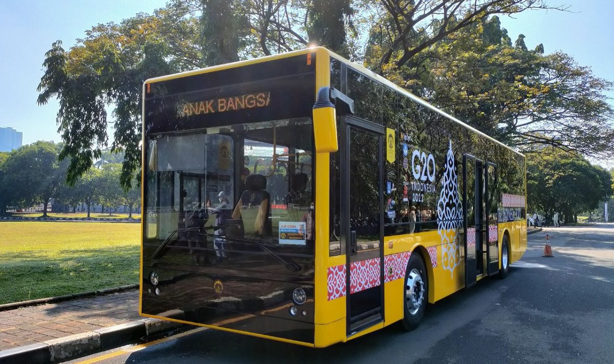 samarinda bus listrik